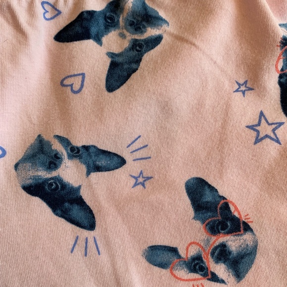 NWT ‼️ Girls Capri Leggings — Frenchie Pattern - Picture 2 of 2